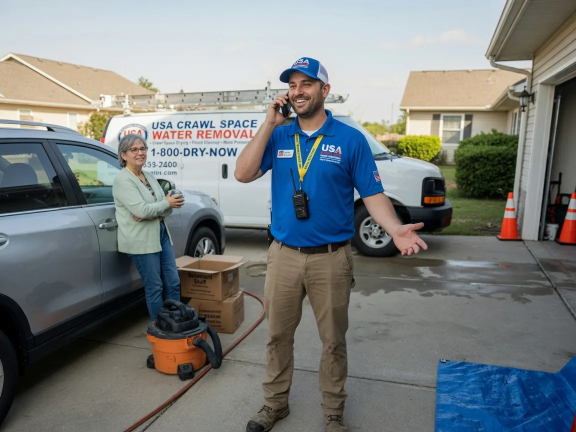 Crawl Space Water Removal Brookville, OH FAQs
